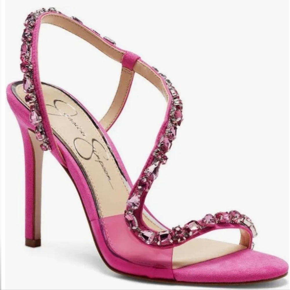 Jessica Simpson Jaycin embellished pumps - Size 9